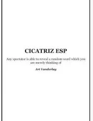 Cicatriz ESP by Art Vanderlay