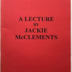 A Lecture by Jackie McClements