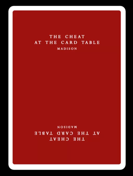 The Cheat at the Card Table by Daniel Madison