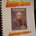 Lecture Notes 2003-1 by Joe Mogar ( Instant Download )