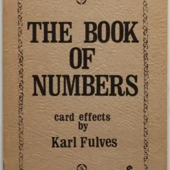 Karl Fulves - Book of Numbers ( Instant Download )