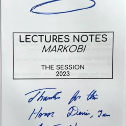 Lecture Notes The Session 2023 by Markobi.