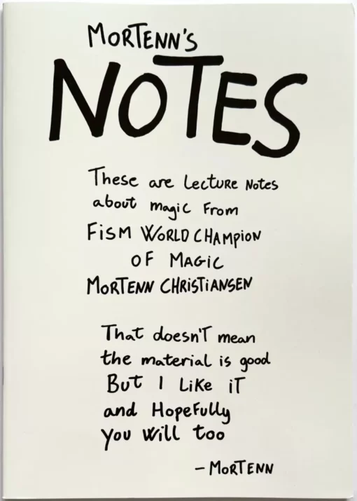 Mortenn's Notes by Mortenn Christiansen.