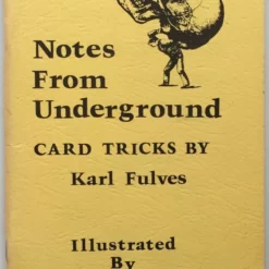 Karl Fulves - Notes from Underground ( Instant Download )