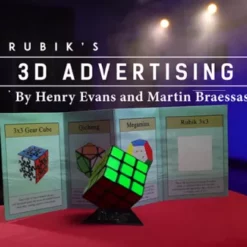 [Magic Video] Henry Evans & Martin Braessas – Rubik’s Cube 3D Advertising (Explanation video only)