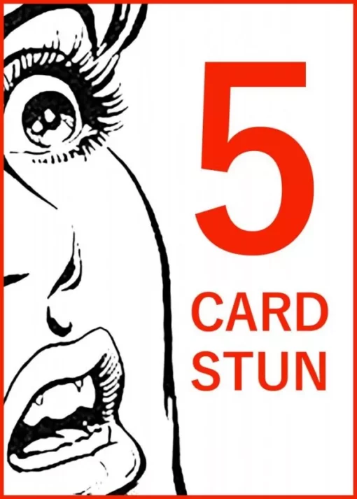 Jay Sankey – FIVE CARD STUN (Gimmick not included)