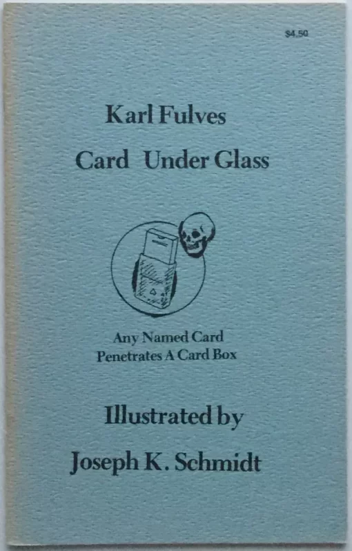 Karl Fulves - Card Under Glass