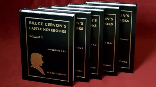 Bruce Cervon Castle Notebooks by Bruce Cervon ( 5 Books )