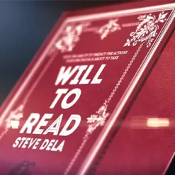 [Magic Video] Will to Read by Steve Dela ( Instant Download )