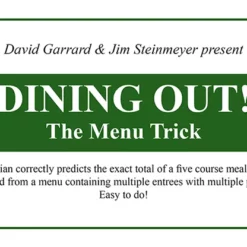 Dining Out! The Menu Trick by David Garrard and Jim Steinmeyer