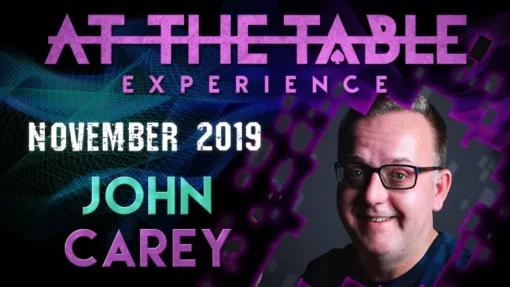 At The Table Live Lecture - John Carey 2 (November 20th 2019. )