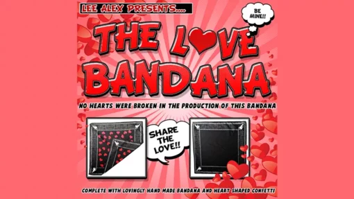 LOVE BANDANA by Lee Alex