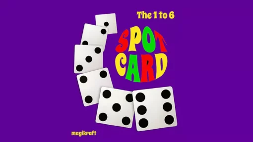 1 TO 6 SPOT CARD by Martin Lewis