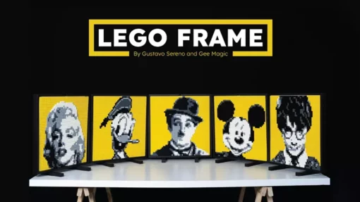 LEGO FRAME by Gustavo Sereno and Gee Magic.