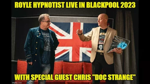 Royle Hypnotist Live in Blackpool 2023.