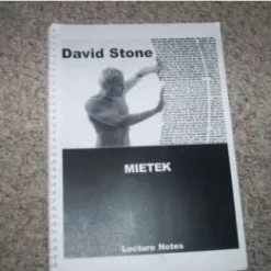 Mietek Lecture Notes by David Stone