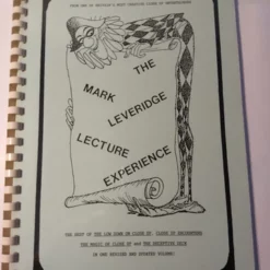 Mark Leveridge - The Mark Leveridge Lecture Experience.