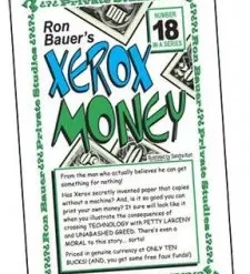 Ron Bauer 18 Xerox Money