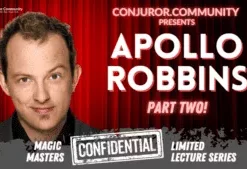 Apollo Robbins Magic Masters Confidential Part 2.