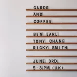 Cards & Coffee by Benjamin Earl, Tony Chang and Ricky Smith.