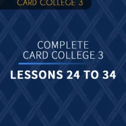 [Magic Video] Roberto Giobbi - The Complete Card College 3 – Personal Instruction