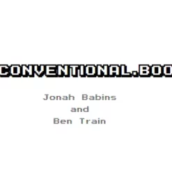 Unconventional Book by Jonah Babins and Ben Train.