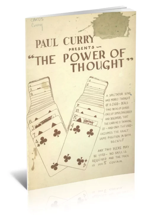 The Power of Thought by Paul Curry