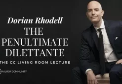 Dorian Rhodell - The Penultimate Dilettante - Living Room Lecture.