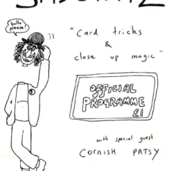 Excetera Theatre Programme by Jerry Sadowitz