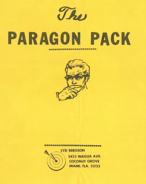 The Paragon Pack by Syd Bergson.