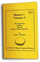 Vitamin C by Rudy Hunter.