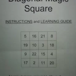 Diagonal Magic Square by Chuck Hickok