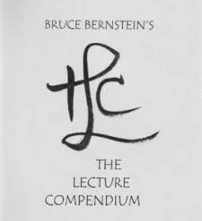 The Lecture Compendium by Bruce Bernstein