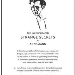 Annemann - Strange Secrets