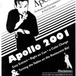 Apollo Robbins - Lecture Note Apollo 2001 ( Instant Download )