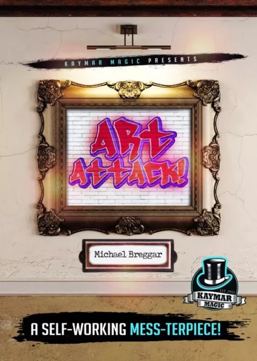 Michael Breggar & Kaymar Magic – Art Attack (Cards not included, but DIYable)