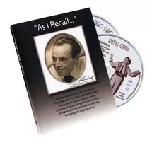 As I Recall - Tony Slydini ( 2 DVD Set , Instant Download )