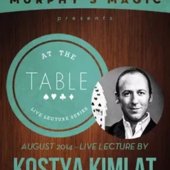 At the Table Live Lecture - Kostya Kimlat