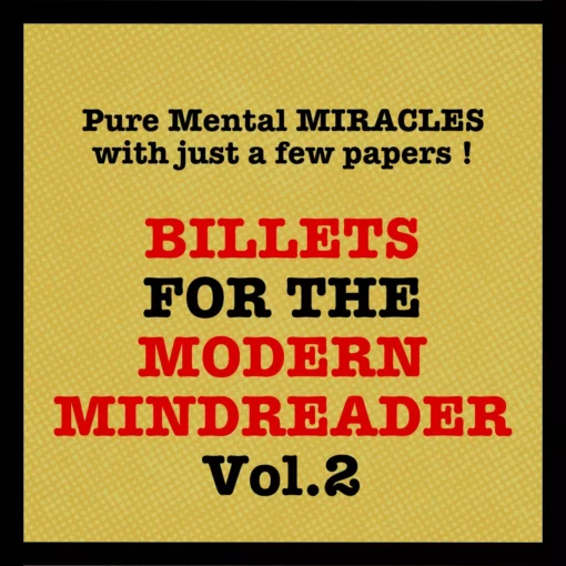 Julien LOSA – Billets for the Modern Mindreader Vol. 2 (Instant Download)