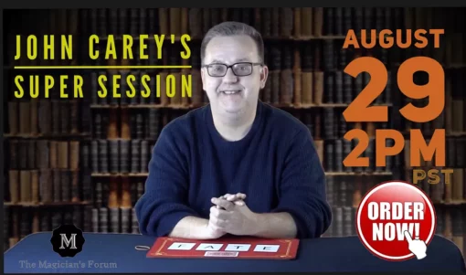 John Carey – Carey Super Sessions (August 29th, 2020)