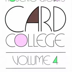 Roberto Giobbi – Card College Volume 4 (Sample pages in description)