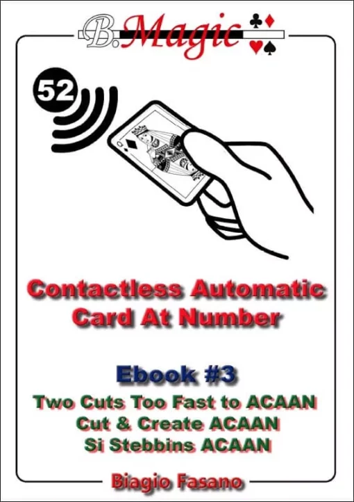 Contactless Automatic Card At Number by Biagio Fasano (Ebook #3)