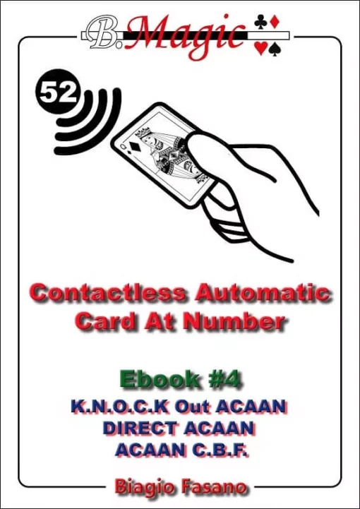 Contactless Automatic Card At Number by Biagio Fasano (Ebook #4)