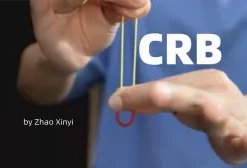 CRB (Color Changing Rubber Band) by Menzi magic & Zhao Xinyi (Gimmick Not Included)