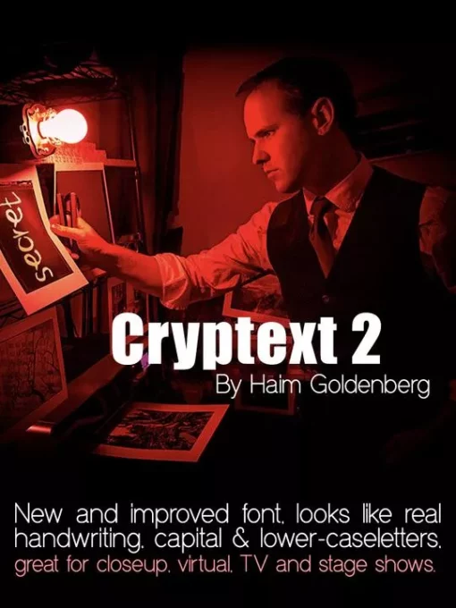 Haim Goldenberg – Cryptext 2 (pdf and font-files included)