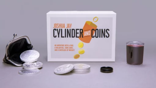 Cylinder and Coins by Joshua Jay.