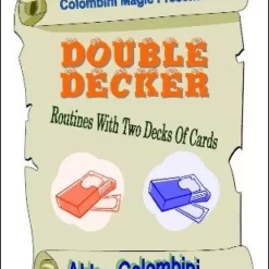 Aldo Colombini – Double Decker: Routines with Two Decks of Cards ( Instant Download )