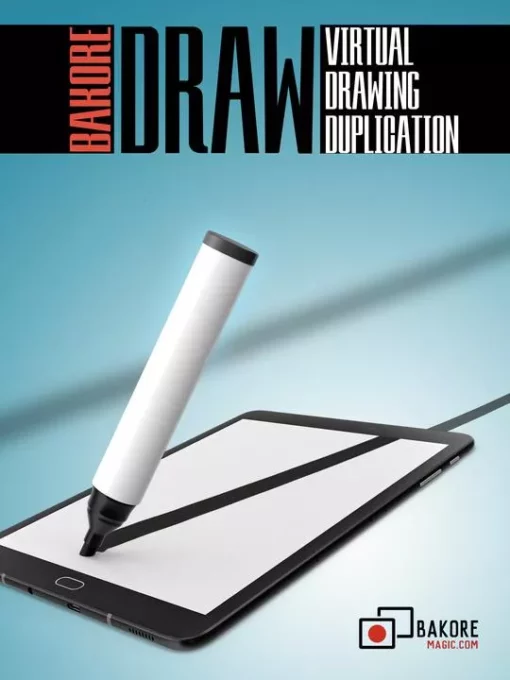 DRAW - Virtual Drawing Duplication by Bakore Magic ( Instant Download )