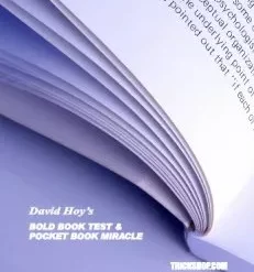 David Hoy’s Bold Book Test & Pocket Book Miracle