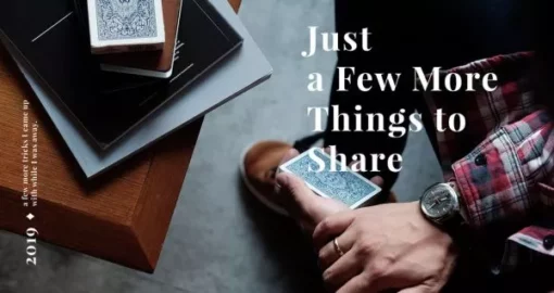 Edo Huang – Just a Few More Things to Share ( Instant Download )